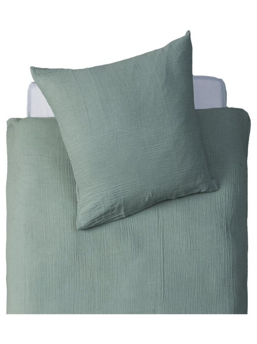 Parure de lit enfant en gaze de coton - Kiabi Parure de lit enfant en gaze de coton - Kiabi