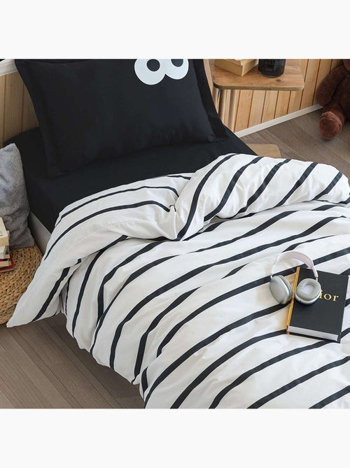 Parure de lit enfant en polycoton Imprimée - Funny - Kiabi