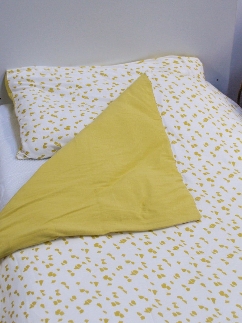 Parure de lit enfant esprit safari Jaune - Kiabi