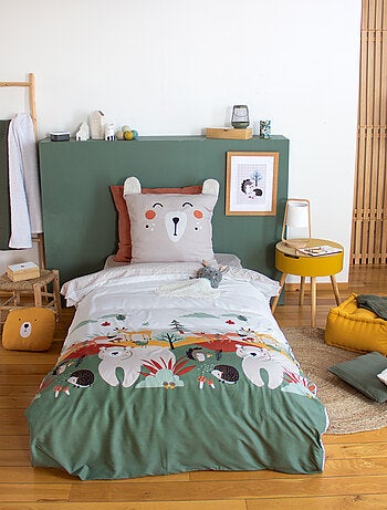 Parure de lit enfant forêt animaux