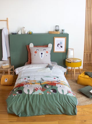 Parure de lit enfant forêt animaux
