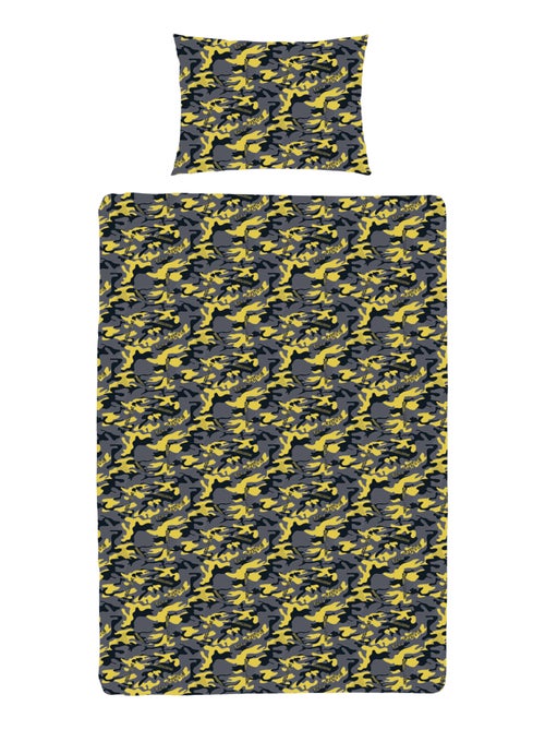 Parure de Lit Enfant Fortnite, Microfibre Oeko-Tex, Imprimée Réversible, Lit 1 place, BANANE - Kiabi