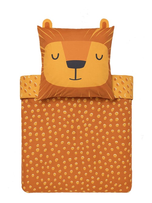 Parure de lit enfant funny lion - Kiabi
