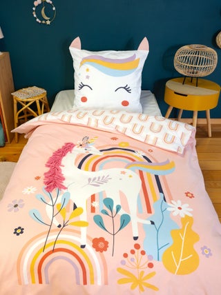 Parure de lit enfant GALAK coton BCI MIG Taie 63x63 cm