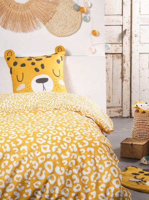 Parure de lit enfant imprimé animalier FUNNY CHARLI - Kiabi