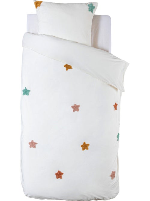 Parure de lit enfant imprimée ÉTOILE - Kiabi
