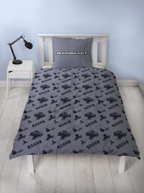 Parure de Lit Enfant Imprimée Réversible Mario KART - Kiabi