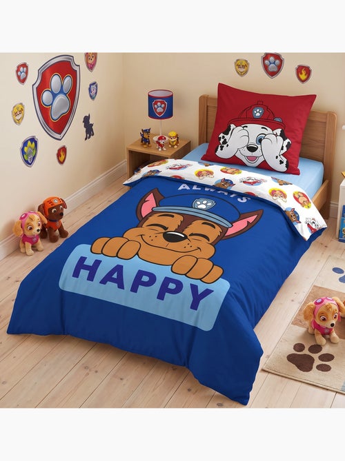 Parure de Lit Enfant Imprimée Réversible Pat Patrouille, CHASE - Kiabi