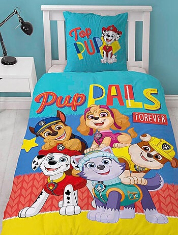Parure de Lit Enfant Imprimée Réversible, Pat Patrouille Pup