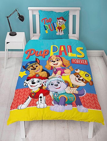 Parure de Lit Enfant Imprimée Réversible, Pat Patrouille Pup