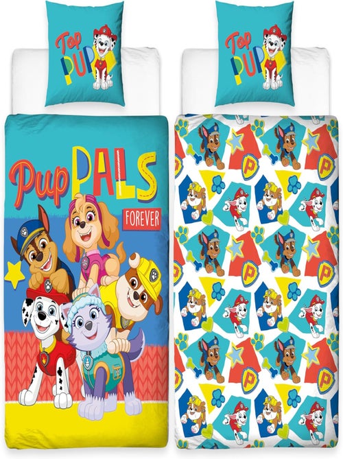 Parure de Lit Enfant Imprimée Réversible, Pat Patrouille Pup - Kiabi