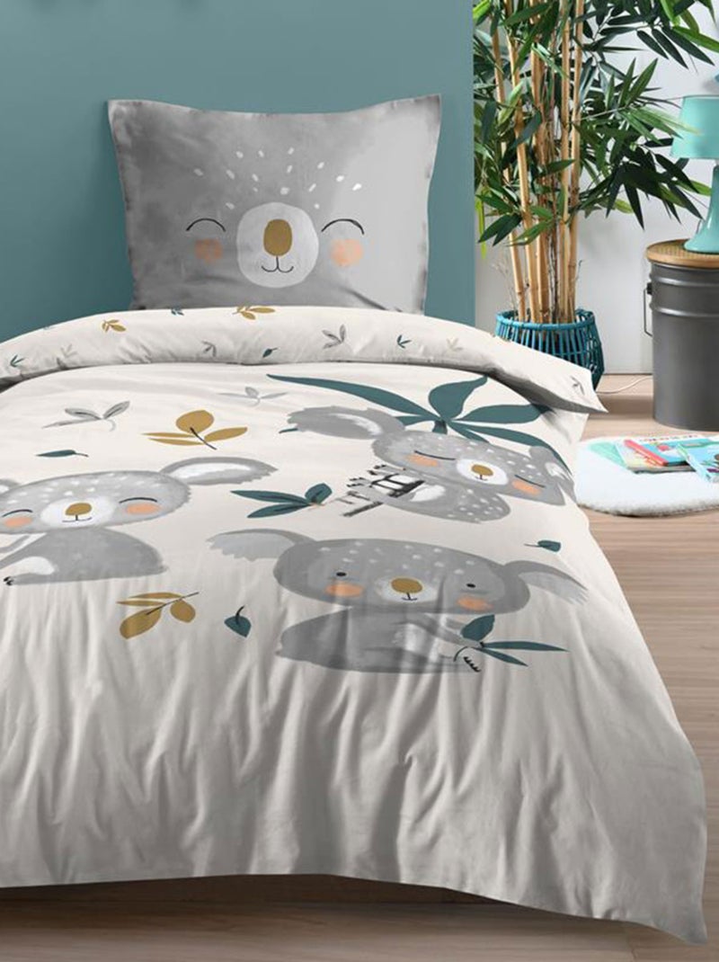 Parure de lit enfant Koalinou Blanc - Kiabi