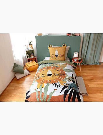 Parure de Lit Enfant – Lion – 100% Microfibre – 140x200 cm