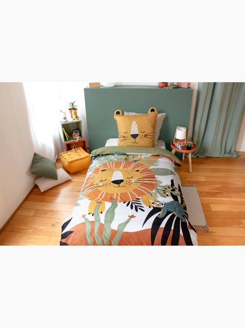 Parure de Lit Enfant – Lion – 100% Microfibre – 140x200 cm - Kiabi