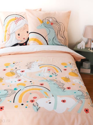 Parure de lit enfant LOLA en coton BCI adouci