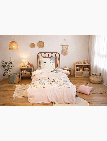 Parure de lit enfant microfibre FEE, 140x200cm