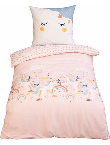 Parure de lit enfant microfibre FEE, 140x200cm