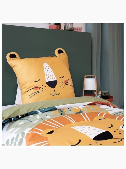 Parure de lit enfant microfibre lion - 2 pièces - Kiabi Parure de lit enfant microfibre lion - 2 pièces - Kiabi