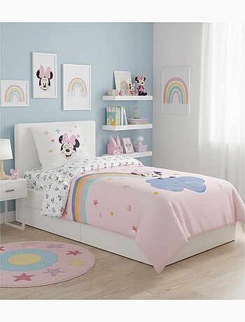 Parure de lit enfant Minnie réversible – 100% coton