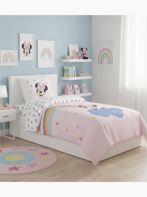 Parure de lit enfant Minnie réversible – 100% coton - Kiabi