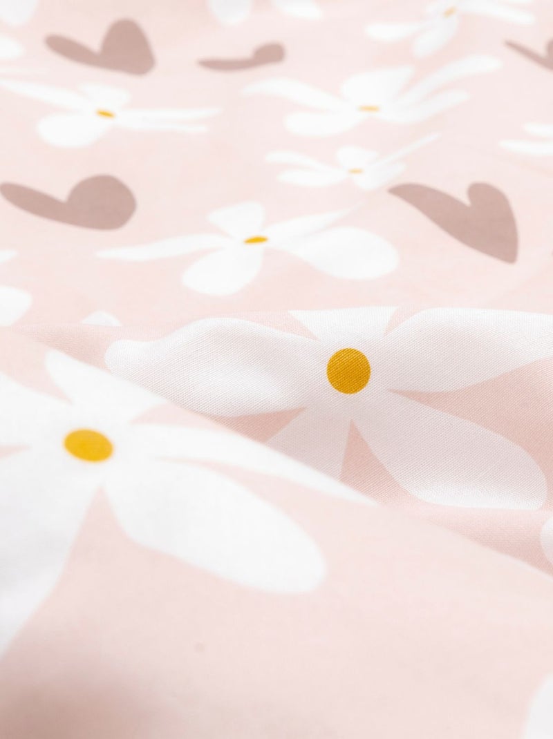 Parure de lit enfant motifs cœurs BILLIE Rose - Kiabi