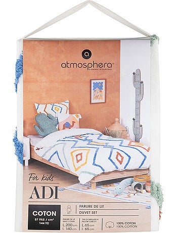 Housse de couette enfant en coton TUFY
