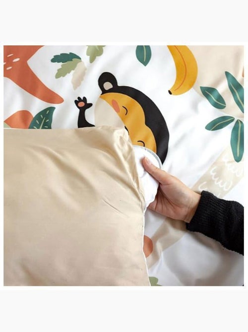 Parure de lit enfant Ouistiti 2 pièces - Kiabi Parure de lit enfant Ouistiti 2 pièces - Kiabi