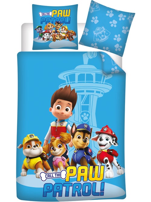Parure de Lit Enfant Pat' Patrouille 140x200 cm + Taie 63x63 cm 100% Polyester - Kiabi