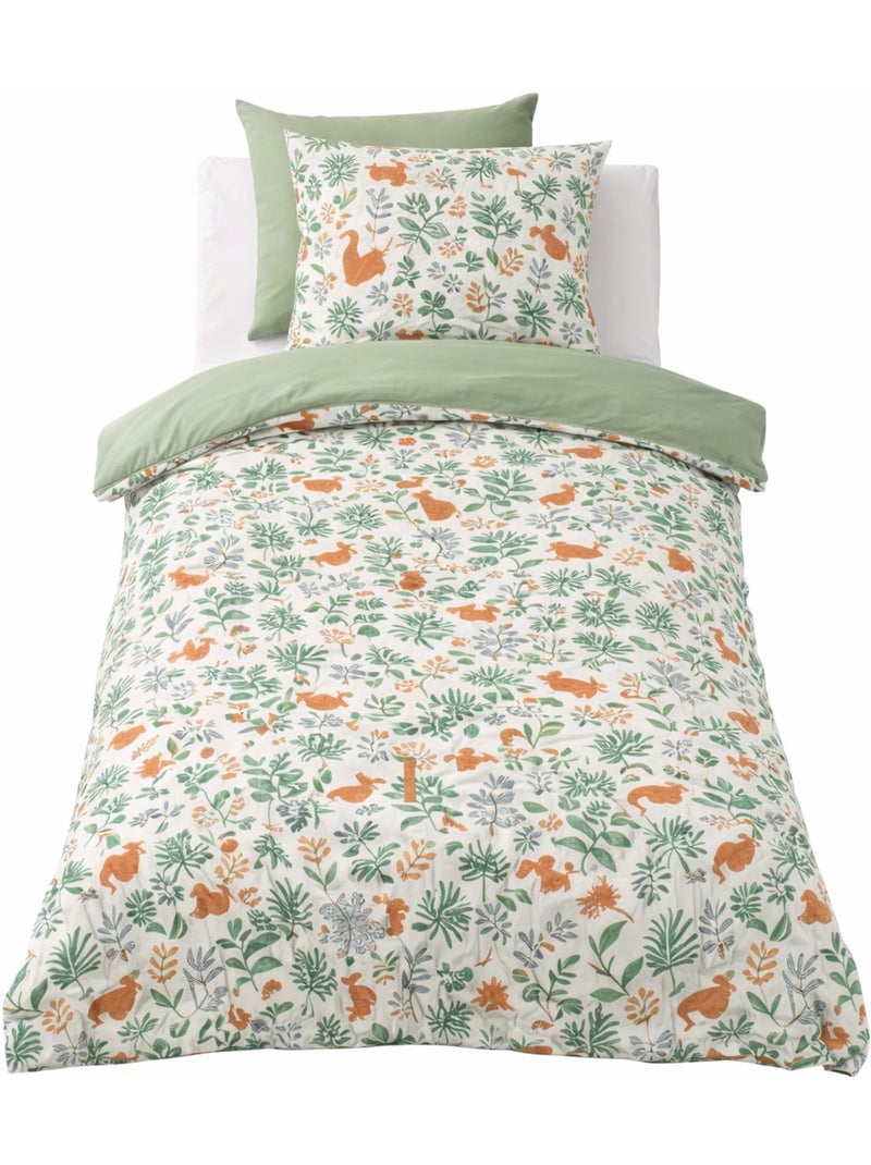 Parure de lit Enfant, PIERROT Vert - Kiabi