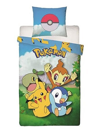 Parure de Lit Enfant Pikachu et Starter