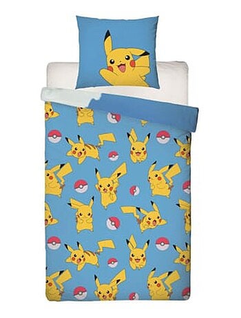Parure de Lit Enfant Pikachu et Starter