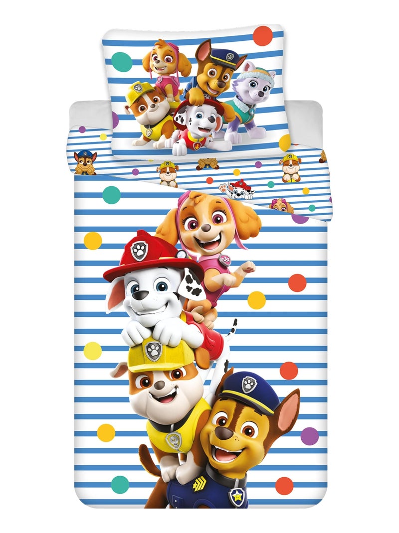 Parure de Lit Enfant Pompier Blanc - Kiabi