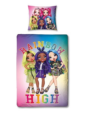 Parure de lit Enfant Rainbow High Girls