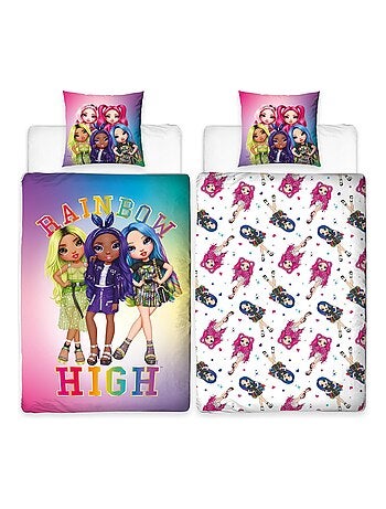 Parure de lit Enfant Rainbow High Girls
