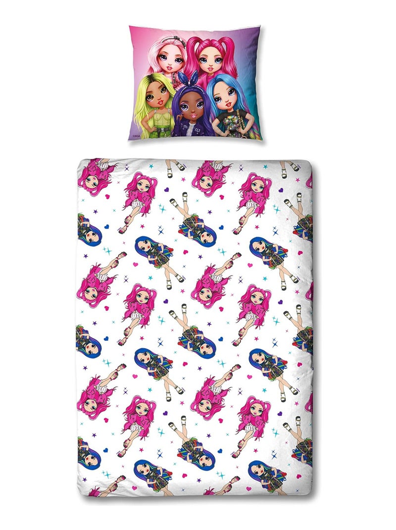 Parure de lit Enfant Rainbow High Girls Rose - Kiabi