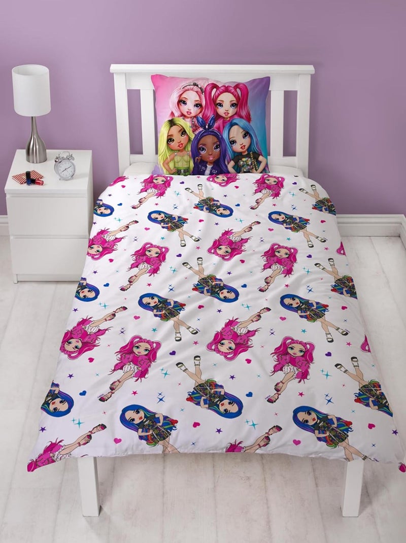 Parure de lit Enfant Rainbow High Girls Rose - Kiabi