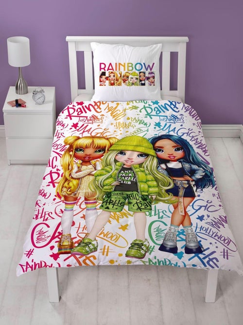 Parure de lit Enfant Rainbow High Jade, Sunny et Skyler - Kiabi