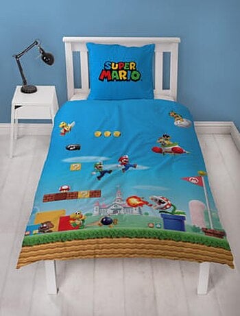 Parure de Lit Enfant Réversible Gamer