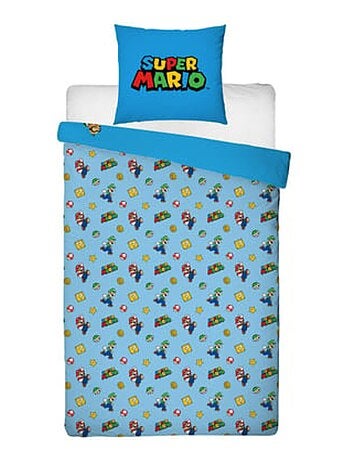 Parure de Lit Enfant Réversible Gamer