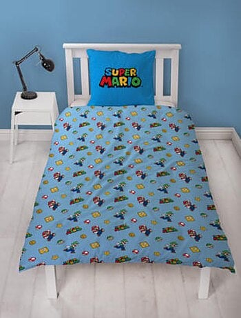 Parure de Lit Enfant Réversible Gamer