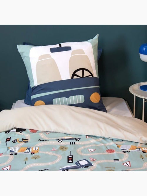 Parure de lit enfant réversible microfibre - 2 pièces - Kiabi