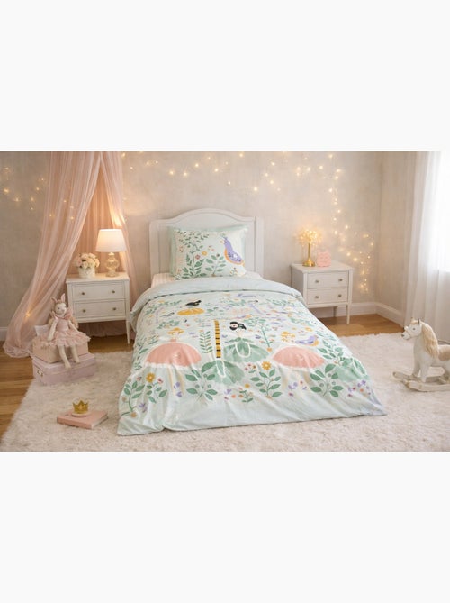 Parure de Lit Enfant Réversible motif Licorne 140x200cm - Kiabi
