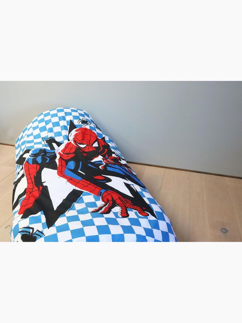 Parure de lit enfant Spider-Man réversible – 100% coton Bleu - Kiabi