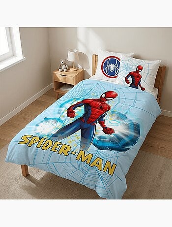 Parure de lit enfant Spider-Man réversible – 100% coton