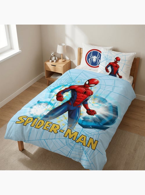 Parure de lit enfant Spider-Man réversible – 100% coton - Kiabi