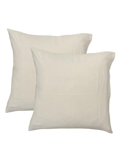 Parure de lit enfant unie en coton, GAZE DE COTON - Kiabi