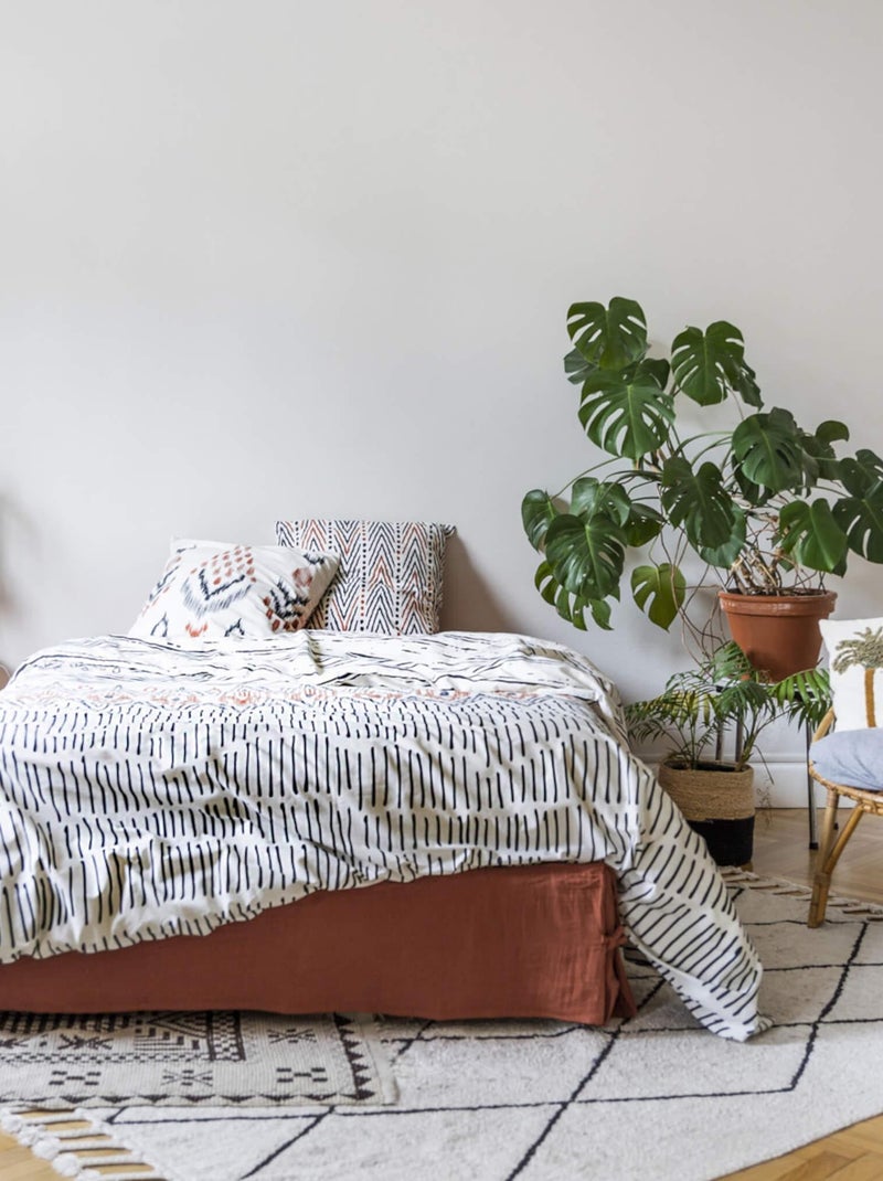 Parure de lit ETHNIC Blanc - Kiabi