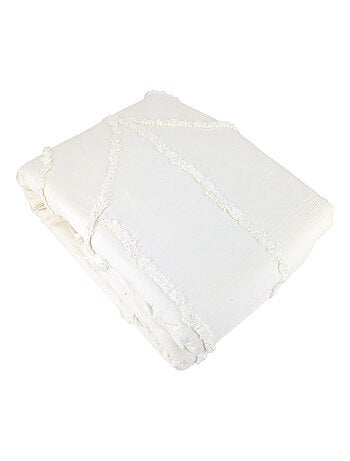 Parure de lit FAR coton lavé Taie 63x63 cm