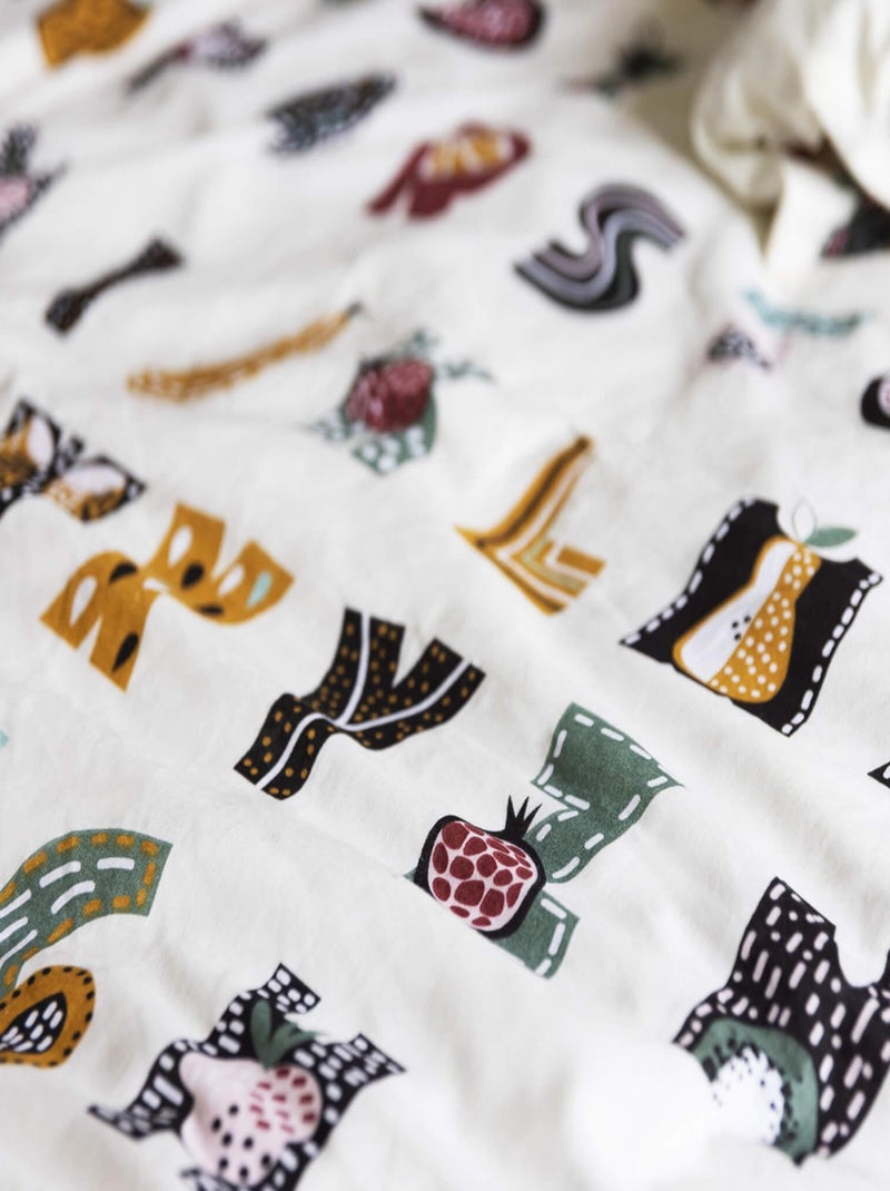 Parure de lit FARANDOLE Blanc - Kiabi