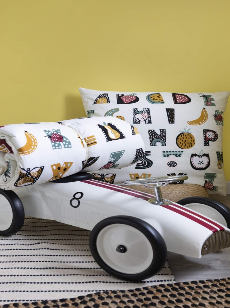 Parure de lit FARANDOLE Blanc - Kiabi